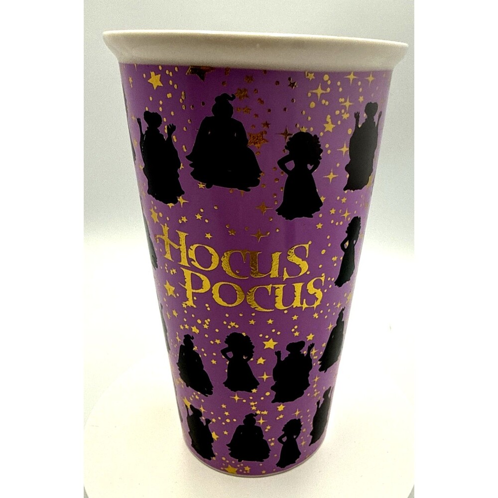 Hocus Pocus 6" Ceramic Tumbler New "No Lid"